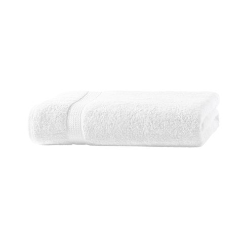 Frottier Badetuch 500gm in 100x150 cm in Weiss Farbe