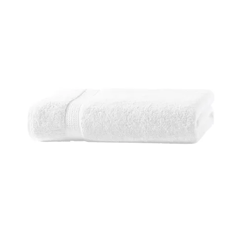 Frottier Badetuch 500gm in 100x150 cm in Weiss Farbe