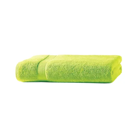 Frottier Badetuch 500gm in 100x150 cm in Apfelgruen Farbe