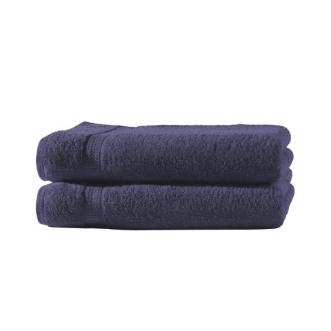 2er Set Duschtücher in 70x140 cm | Navy