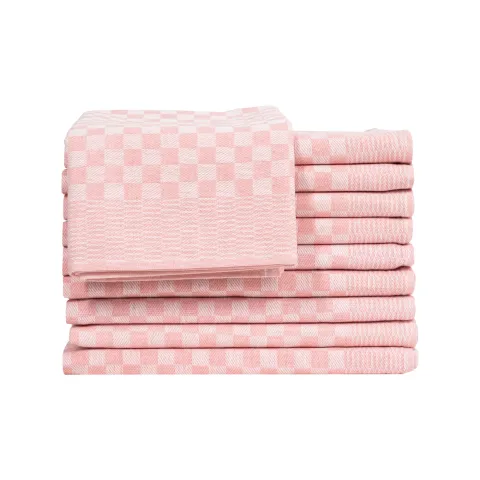 10er Set Halbzwirn Grubentuecher 50x70 cm | Haushalt und Küche | 100% Baumwolle | Öko-TEX Standard 100