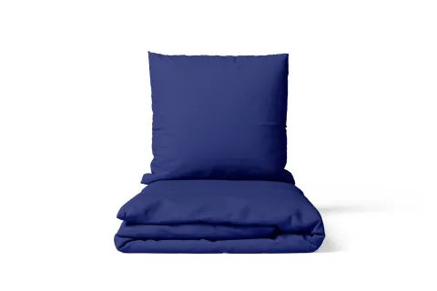 Microfaser UNI Bettwaesche | Marine / Navy | 90gsm | 135x200+80x80 cm