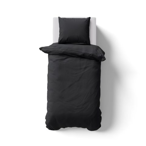 Microfaser UNI Bettwaesche | Schwarz | 90gsm | 135x200+80x80 cm
