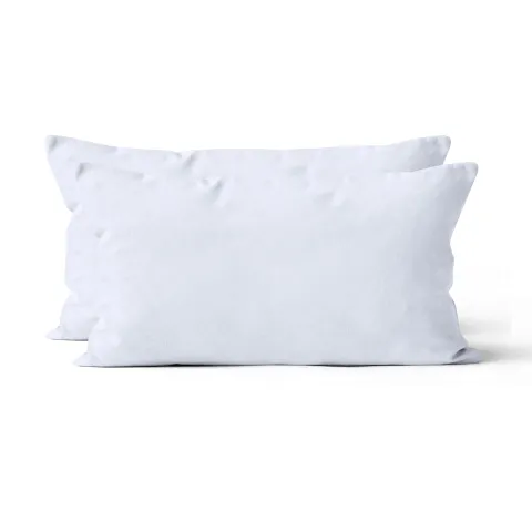 Microfaser UNI Kissenhuellen  | Weiss | 90gsm | 40x80 cm