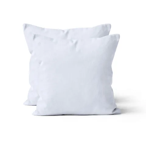 Microfaser UNI Kissenhuellen  | Weiss | 90gsm | 80x80 cm