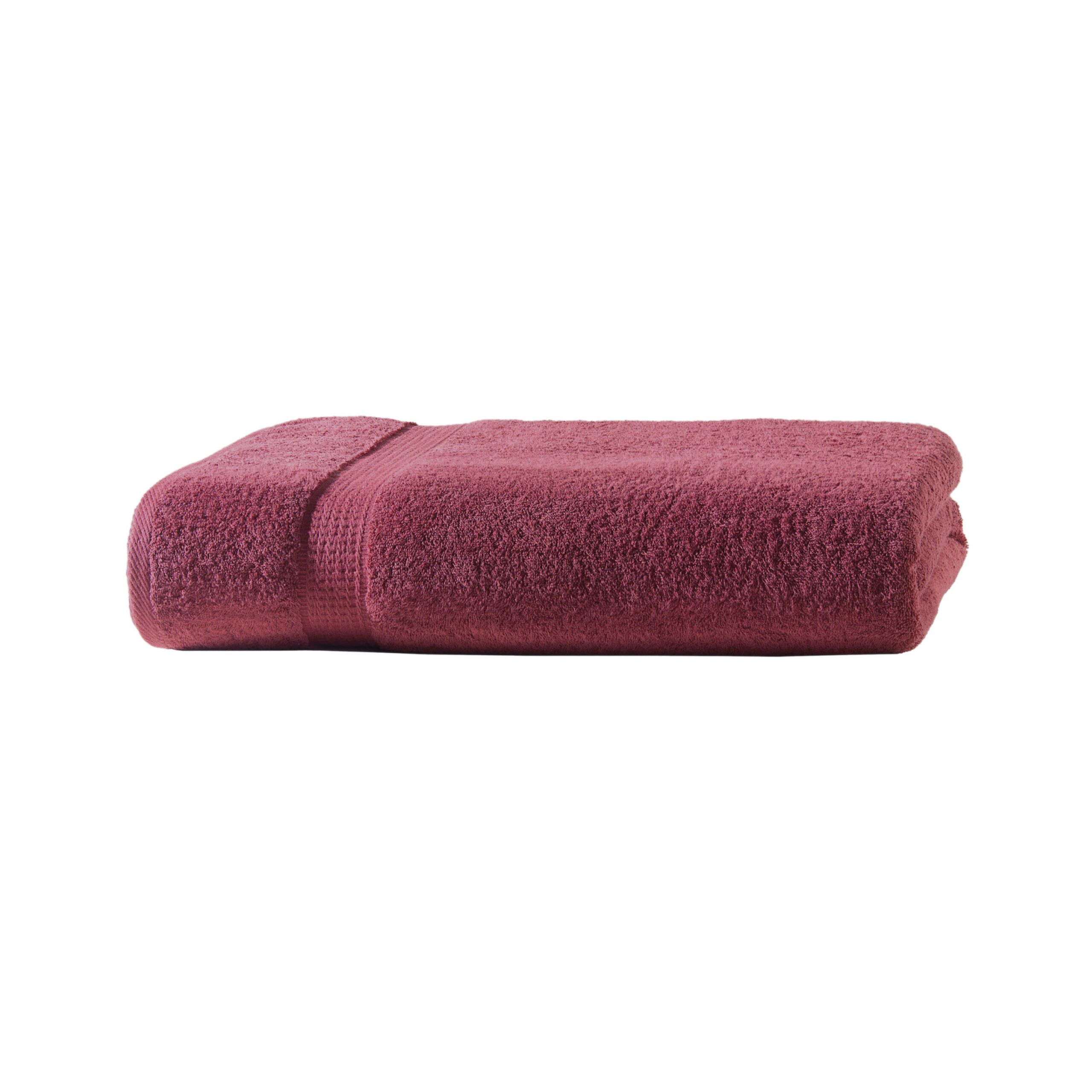 Frottierware Elegance 500gm in große 100×150 cm | Bordeaux / Weinrot Farbe
