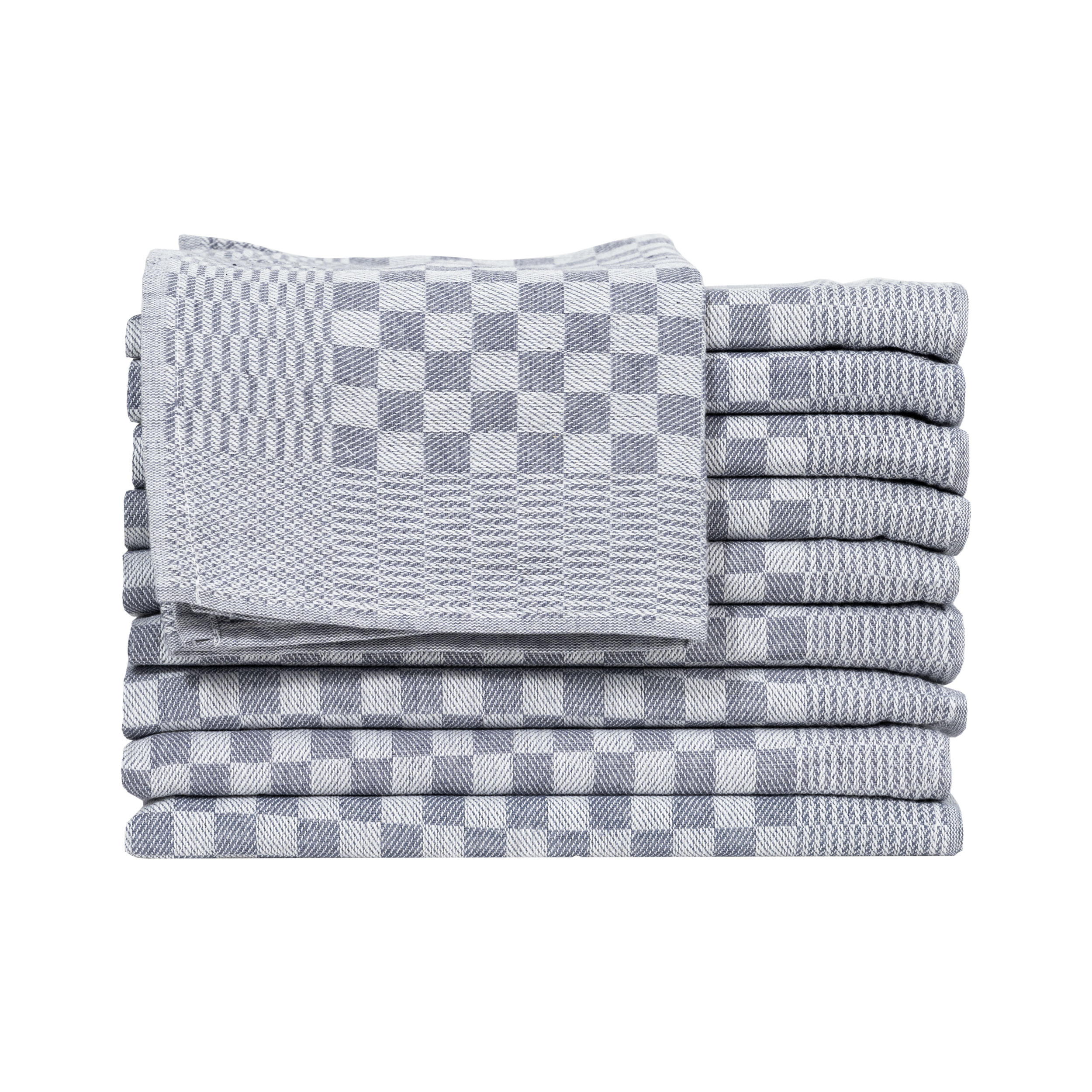 10er Set Halbzwirn Grubentuecher 50×70 cm | Haushalt und Küche | 100% Baumwolle | Öko-TEX Standard 100