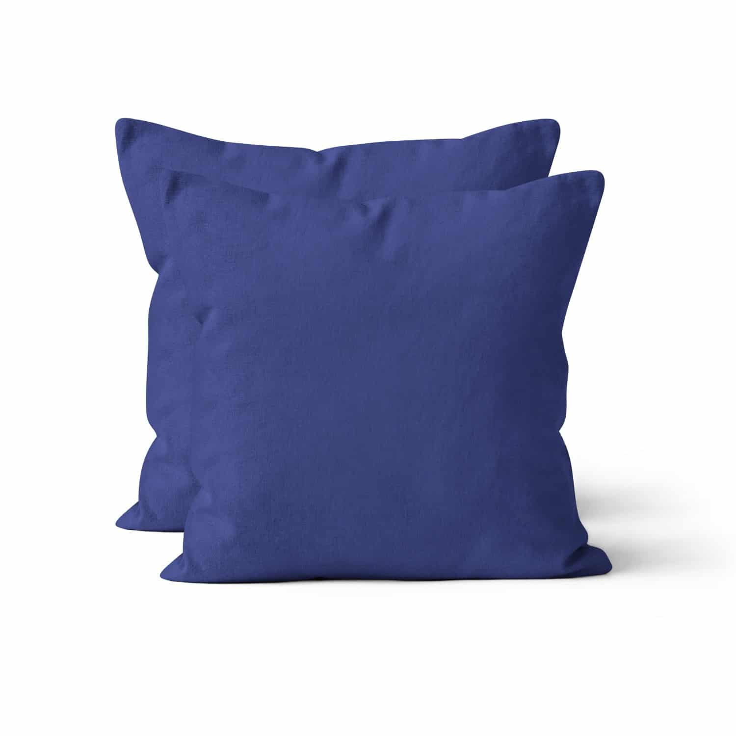 Microfaser UNI Kissenhuellen  | Marine / Navy | 90gsm | 80×80 cm