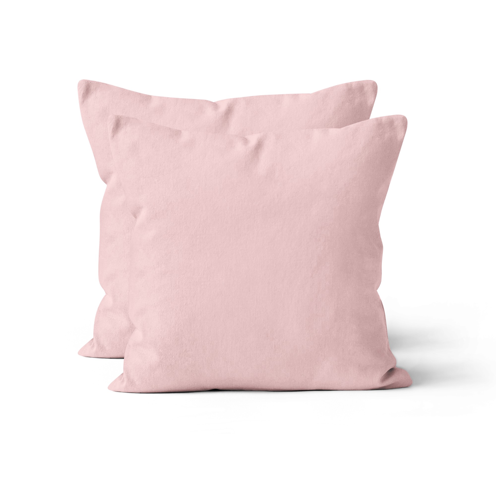 Microfaser UNI Kissenhuellen  | Rosa  | 90gsm | 40×40 cm
