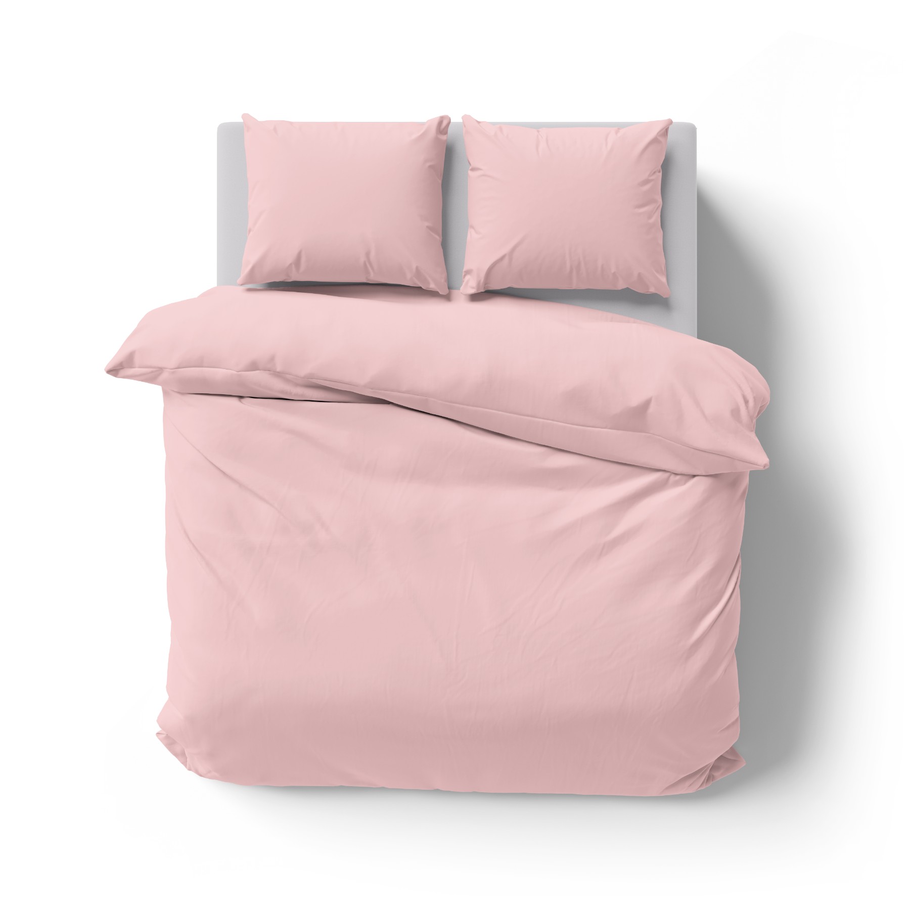 Microfaser UNI Bettwaesche | Rosa  | 90gsm | 200×200+2x80x80 cm