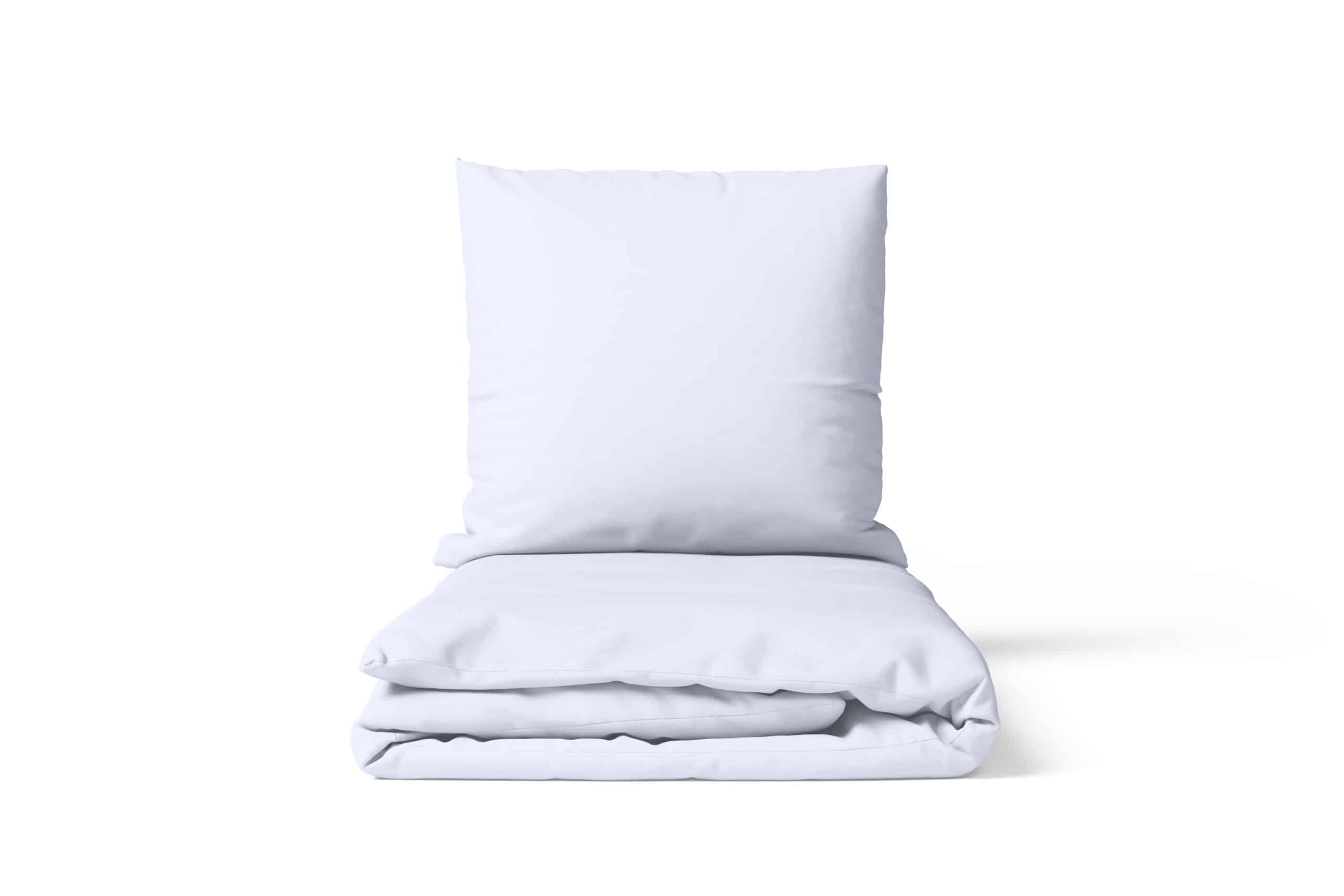 Microfaser UNI Bettwaesche | Weiss | 90gsm | 135×200+80×80 cm