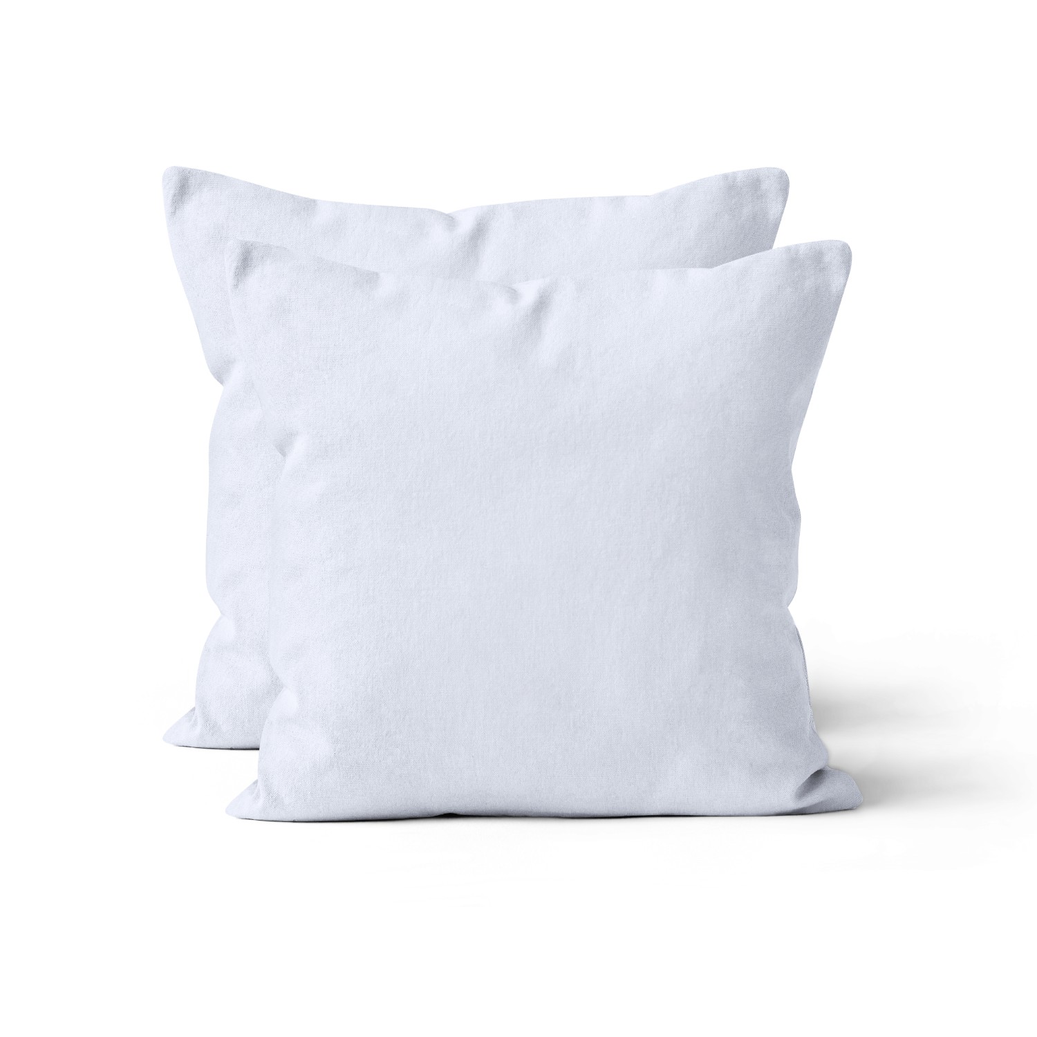 Microfaser UNI Kissenhuellen  | Weiss | 90gsm | 40×40 cm